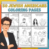 50 Jewish Americans Coloring Pages Jewish American Heritag