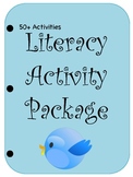50+ Literacy Activities for Literacy Centers or Fast Finis