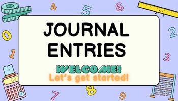 Preview of 50 Math Journal Prompts