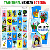 50 Mexican Loteria Game Cards | 5X5 Spanish Bingo | Kid Friendly