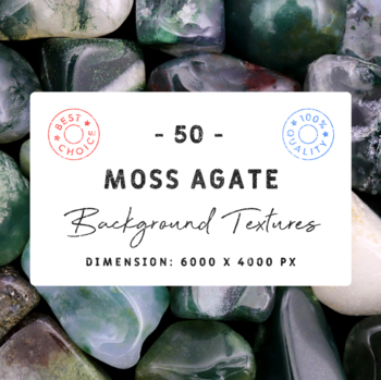 Preview of 50 Moss Agate Background Textures