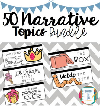 Preview of 50 Narrative Writing Topic Collection NAPLAN Prep