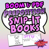 Preposition Snip-It Books (Spring) BOOM & PDF