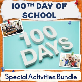 Preview of 50% OFF 100th Day of School Activity Packet, Middle School Worksheets Bundle