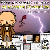 Benjamin Franklin Biography Unit Pack Lesson Reading Passa