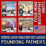 Founding Fathers Mini Biography Unit Bundle