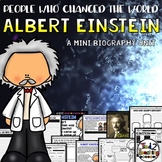 Albert Einstein Biography Pack Unit Lesson Reading Passage