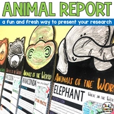 Animal Research Project Animal Report Pennant Banners with