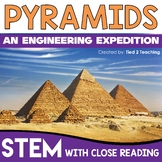 Pyramid STEM Activities Giant Pyramid STEM Challenge and C