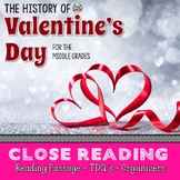 Valentine's Day History Reading Passage Valentine's Day Pa