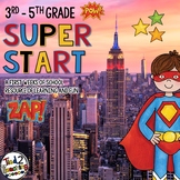 Back to School Superhero Activities for Big Kids