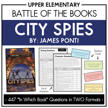 Preview of Battle of the Books: City Spies