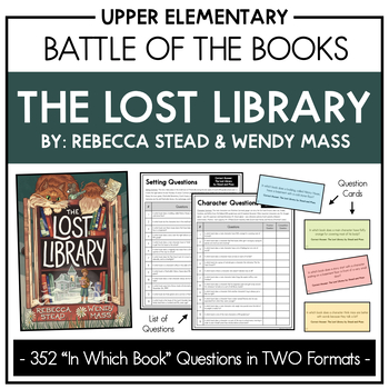 Preview of Battle of the Books: The Lost Library