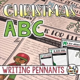 Christmas Writing Pennant Activity