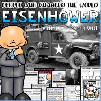 Preview of Dwight Eisenhower President Biography Lesson Pack Presidents' Day Unit