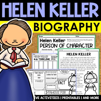 helen keller mini biography