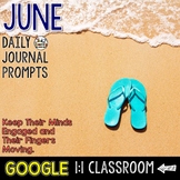 June Writing Prompts for Google Drive