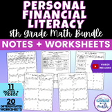 Personal Financial Literacy Guided Notes and Worksheets BU