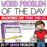 Valentines Day February 3rd Grade Math Word Problems Morni