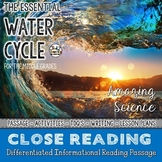 Water Cycle - Differentiated Close Reading