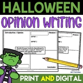 Halloween Opinion Writing Prompts with Writing Graphic Org