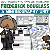 Frederick Douglass Mini Biography Unit Black History Month