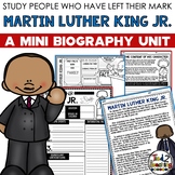 Martin Luther King Jr. Biography Pack Unit Black History M