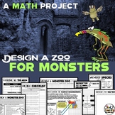 Halloween Area and Perimeter Design a Zoo for Monsters