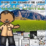 Cesar Chavez Biography Lesson Unit Pack Reading Passages O