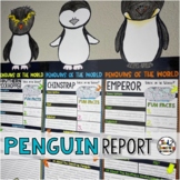 Penguins Report Pennants Penguin Science Craft Research Project