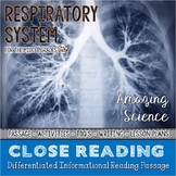 Respiratory System Close Reading