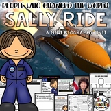 Sally Ride Biography Unit Pack Women's History Month Lesso