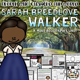 Sarah Breedlove Walker Biography Unit Pack Black History M