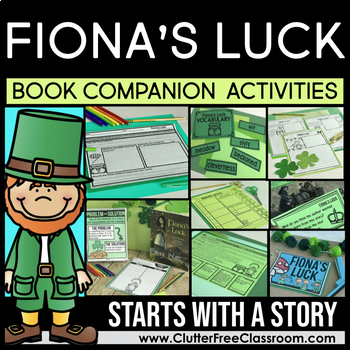 Preview of FIONA'S LUCK by Teresa Bateman Book Companion Activities St. Patrick's Day Craft