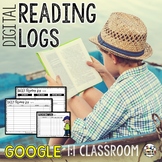 Digital Reading Logs: Week & Month GOOGLE CLASSROOM Distan