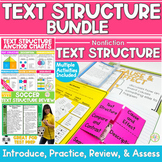 Text Structures Posters Flap Book Activities & Assessment
