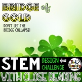 St. Patrick's Day STEM Challenge - Bridge of Gold