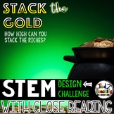 St. Patrick's Day STEM Challenge - Stack the Gold