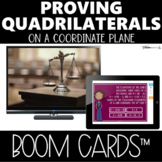 Boom Cards™ Proving Quadrilaterals with Slope & Distance |