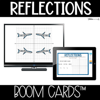 Preview of Boom Cards™ Reflections DISTANCE LEARNING