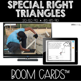 Boom Cards™ Special Right Triangles DISTANCE LEARNING