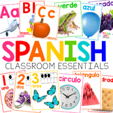 Spanish Classroom Décor MINI BUNDLE with Real Pictures