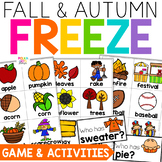 Fall Activities | Fall Writing | FREEZE Movement Break Game