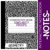 Similarity Proofs Notes for Geometry Interactive Notebooks