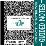 The Coordinate Plane Guided Notes for Interactive Notebook