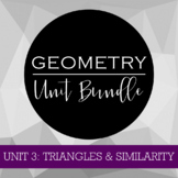 Triangles & Similarity Unit Bundle Geometry