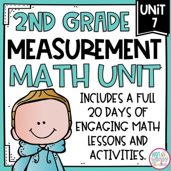 Preview of Measurement Math Unit with Activities for SECOND GRADE