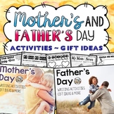 Mother's AND Father's Day Activities BUNDLE Gifts and MORE