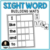 Sight Word Building Mats