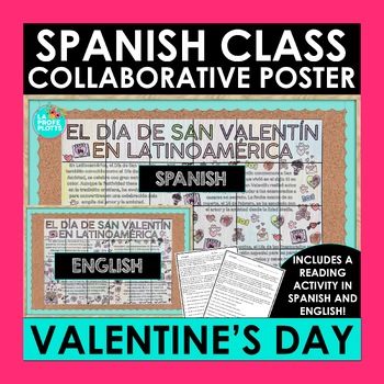 Preview of Spanish Valentine's Day in Latin America Collaborative Poster